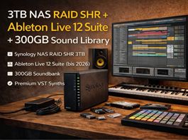 Ableton Live 12 Suite - VST`s NAS 320GB Sound!